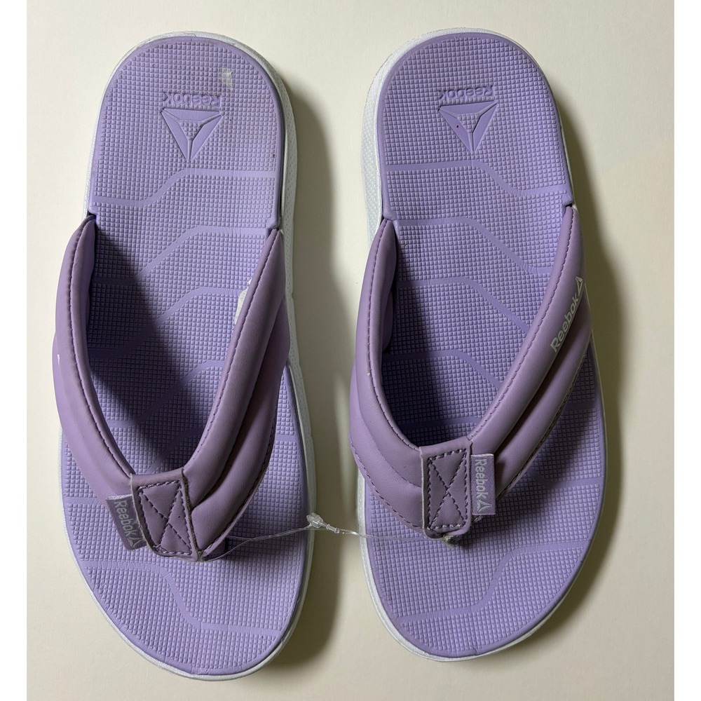 Reebok Purple Flip Flops Size 7